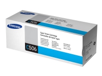 Samsung CLT-C506L - Høy ytelse - cyan - original - tonerpatron (SU038A) - for Samsung CLP-680DW, CLP-680ND, CLX-6260FD, CLX-6260FR, CLX-6260FW, CLX-6260ND