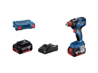 Bosch Professional GDX 18V-200 06019J2206 Batteri-boremaskine 18 V 4.0 Ah Litium inkl. ekstra batteri, Inkl. oplader, Kuffert