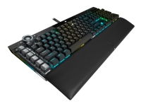 CORSAIR Gaming K100 RGB - Tastatur - bakgrunnsbelyst - USB - Nordisk - tastsvitsj: CORSAIR OPX RGB