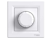 Schneider ASFORA rotary dimmer with a stair switch function white - EPH6400121