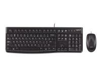 Logitech MK120 - Tastatur- og mussett - USB - Pan Nordic