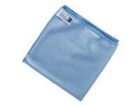 Klud 40x40 cm Microfiber til Glasrengøring Blå,20 pk x 10 stk/krt