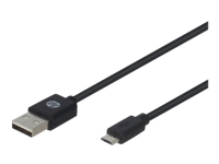 HP - USB-kabel - USB (hann) til Micro-USB type B (hann) - USB 2.0 - 2.5 A - 1 m - Europa