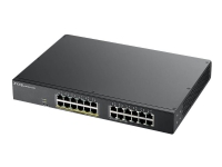 Zyxel GS1900-24EP - Switch - smart - 24 x 10/100/1000 (12 PoE) - rackmonterbar, veggmonterbar - PoE (130 W)
