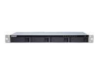 QNAP TS-431XeU - NAS-server - 4 brønner - kan monteres i rack - SATA 6Gb/s - RAID 0, 1, 5, 6, 10, JBOD, 5 hot spare - RAM 2 GB - Gigabit Ethernet / 10 Gigabit Ethernet - iSCSI support - 1U