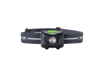 GP Lighting Xplor Orion PH15, Hodebåndslommelykt, Svart, Grønn, 1 m, IPX6, LED, 1 lamper