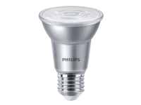 Philips MASTER LEDspot - LED-pære for søkelys - form: PAR20 - E27 - 6 W (ekvivalent 50 W) - klasse A+ - varmt hvitt lys - 2700 K