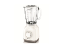 Philips Daily Collection HR2105 - Mikser - 1.5 liter - 400 W - beige/hvit