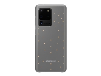 Samsung LED Back Cover EF-KG988 - Baksidedeksel for mobiltelefon - grå - for Galaxy S20 Ultra, S20 Ultra 5G