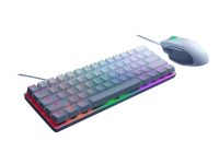 Razer Huntsman Mini - Tastatur - bakgrunnsbelyst - USB - USA - tastsvitsj: Razer Linear Optical - kvikksølv
