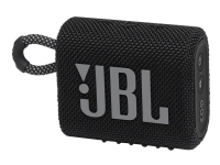 JBL Go 3 - Høyttaler - for bærbar bruk - trådløs - Bluetooth - 4.2 watt - svart
