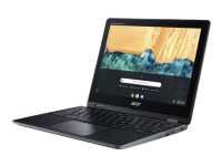 Acer Chromebook Spin 512 R852TN-C5CL - Flippdesign - Celeron N4120 / 1.1 GHz - Chrome OS - UHD Graphics 600 - 4 GB RAM - 32 GB eMMC - 12 IPS berøringsskjerm 1366 x 912 (HD+) - Wi-Fi 5 - skifersvart - kbd: Nordisk