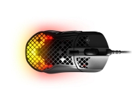 SteelSeries Aerox 5 - Mus - ergonomisk - høyrehendt - optisk - 9 knapper - kablet - USB, USB-C - matt svart
