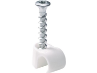 SCHNEIDER ELECTRIC Skrueclips TCS-X-C3 hvid Til 22-26mm kabler med Torx® 20 - (50 stk.)