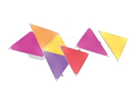 Nanoleaf Shapes - Trådløs belysningsutvidelsessett - LED x 3 - 1.5 W - RGBW-lys - 1200-6500 K - trekant