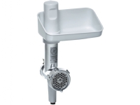Bosch MUZ5FW1 - Kjøttkvernstilbehør - for kjøkkenmaskin - hvit/aluminium - for Bosch MUM52120 Styline MUM52120