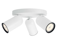 Philips myLiving Spot, Overflateegnet, GU10, 3 ampuller, LED, 220-240 V, Hvit