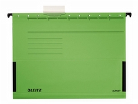 Leitz ALPHA - Hengefil - V-sokkel - for A4 - med fliker - grønn