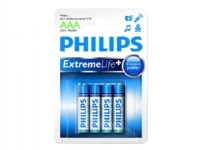 Philips ExtremeLife+ LR03E4B - Batteri 4 x AAA - Alkalisk