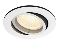 Philips Hue White and Color Ambiance Centura - Forenket søkelys - LED-pære for søkelys - GU10 - 5.7 W (ekvivalent 32 W) - klasse A+ - 16 millioner farger - 2000-6500 K - hvit