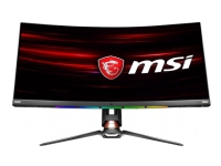 MSI Optix MPG341CQR - LED-skjerm - kurvet - 34 - 3440 x 1440 UWQHD @ 144 Hz - VA - 400 cd/m² - 3000:1 - DisplayHDR 400 - 1 ms - 2xHDMI, DisplayPort, USB-C