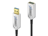 PureLink FiberX Series FX-I550 - USB-forlengelseskabel - USB-type A (hann) til USB-type A (hunn) - USB 3.1 Gen 2 / OM3 - 20 m - Active Optical Cable (AOC) - svart