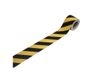 3M 13058 13058L10 Indsutri-advarselsmarkering Gul reflekterende, Sort 25 m (L x B) 25 m x 100 mm
