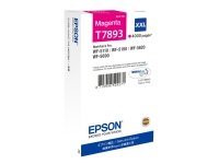 Epson T7893 - 34.2 ml - XXL-størrelse - magenta - original - skriverpatron - for WorkForce Pro WF-5110DW, WF-5190DW, WF-5190DW BAM, WF-5620DWF, WF-5690DWF, WF-5690DWF BAM
