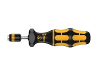 Wera Serie 7400 Kraftform ESD indstillelig momentskruetrækker (0,3-1,2 Nm) med Rapidaptor hurtigskift, 37 mm, 37 mm, Sort/gul