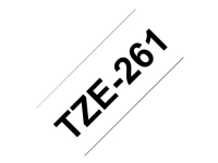 Brother TZe-261 - sort på hvid 36mm x 8m