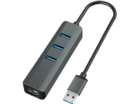 VAKOSS HUB USB 3.0 +RJ45 ETHERNET TC-4502X