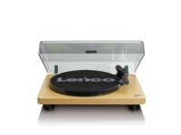 Lenco L-30 WOOD, Beltedrevet platespiller, 33,45 RPM, CE, 30 cm