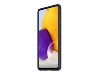 Samsung EF-PA725 - Baksidedeksel for mobiltelefon - silikon - svart - for Galaxy A72