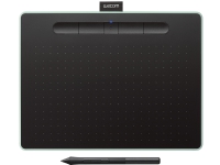 Wacom Intuos M with Bluetooth - Digitaliserer - høyre- og venstrehåndet - 21.6 x 13.5 cm - elektromagnetisk - 5 knapper - trådløs, kablet - USB, Bluetooth 4.2 - pistasiegrønn