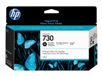 HP 730 - 130 ml - fotosort - original - DesignJet - blekkpatron - for DesignJet SD Pro MFP, T1600, T1600dr, T1700, T1700dr, T2600, T2600dr