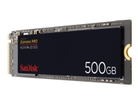 SanDisk Extreme PRO - Solid State Drive - 500 GB - intern - M.2 2280 - PCI Express 3.0 x4 (NVMe)