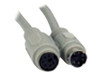 MicroConnect - Tastatur/mus-forlengelseskabel - PS/2 (hann) til PS/2 (hunn) - 3 m
