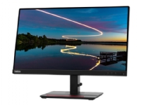 Lenovo ThinkVision T24m-20 - LED-skjerm - 24 (23.8 synlig) - 1920 x 1080 Full HD (1080p) - IPS - 250 cd/m² - 1000:1 - 4 ms - HDMI, DisplayPort, USB-C - ravnsort