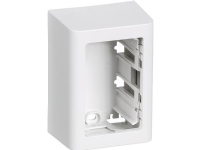 LAURITZ KNUDSEN Fuga® underlag 1,5 modul Softline 49 mm dyb, hvid.