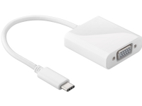 Goobay USB-C/VGA, 1920 x 1080 piksler