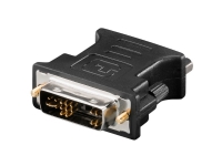 Goobay DVI/VGA, DVI, VGA, Svart