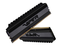 Patriot Viper 4 Blackout Series - DDR4 - sett - 16 GB: 2 x 8 GB - DIMM 288-pin - 4000 MHz / PC4-32000 - CL19 - 1.35 V - ikke-bufret - ikke-ECC - svart