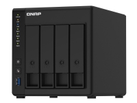 QNAP TS-451D2 - NAS-server - 4 brønner - SATA 6Gb/s - RAID 0, 1, 5, 6, 10, JBOD - RAM 2 GB - Gigabit Ethernet - iSCSI støtte