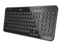 Logitech Wireless Keyboard K360 - Tastatur - trådløs - 2.4 GHz - QWERTY - US International