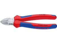 Knipex 70 05 180, Avbitertang, 1 °C, Kromvanadiumstål, Plast, Blå, Rød, 1 mm