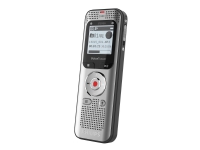 Philips Voice Tracer DVT2050 - Taleopptaker - 8 GB - aluminum light silver metal front and black