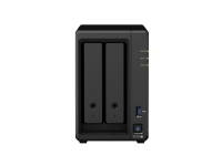 Synology DiskStation DS720+, NAS, Desktop, Intel® Celeron®, J4125, 12 TB, Sort