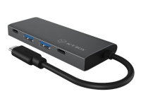 ICY BOX IB-HUB1428-C31 - Hub - 2 x USB 3.1 Gen 2 + 2 x USB-C - stasjonær