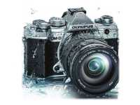 Olympus OM-D E-M5 Mark III - Digitalkamera - speilløst - 20.4 MP - Four Thirds - 4K / 24 fps - kun hus - Wi-Fi, Bluetooth - sølv