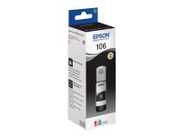 Epson 106 - 70 ml - fotosort - original - svart - blekkbeholder - for EcoTank ET-7700, ET-7750, L7160, L7180 Expression Premium ET-7700, ET-7750